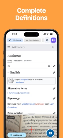 SnapDic screenshot