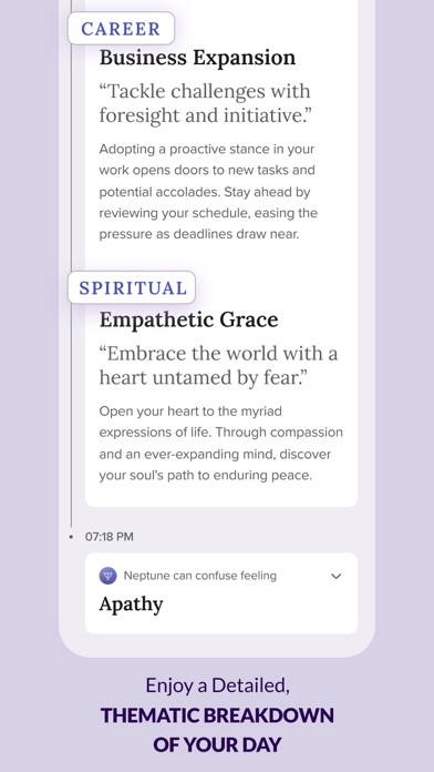 FORCETELLER - Astra Horoscope iPhone screenshot 4 - Entertainment app