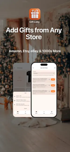 GiftListy - Wish List & Gifts screenshot 3