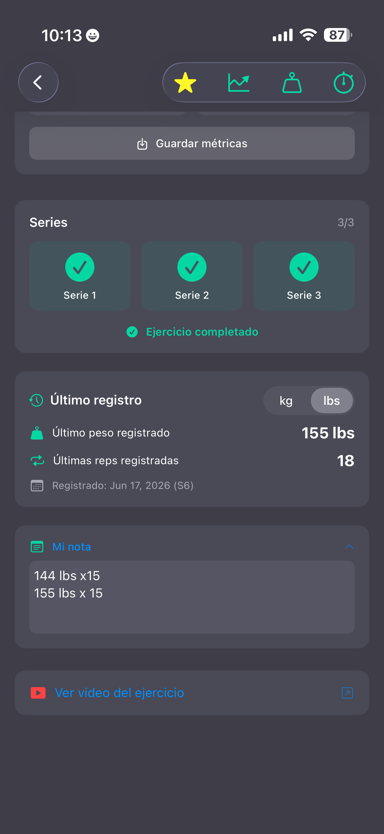 Avante Rutinas screenshot 9