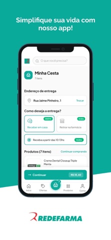 Redefarma: Sua Farmácia iPhone screenshot