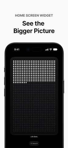 Life Dots: Visualize Time iPhone screenshot 4