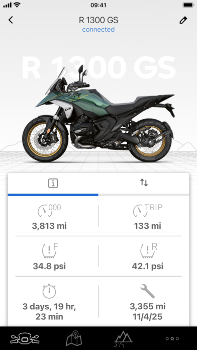 BMW Motorrad Connected Screenshot