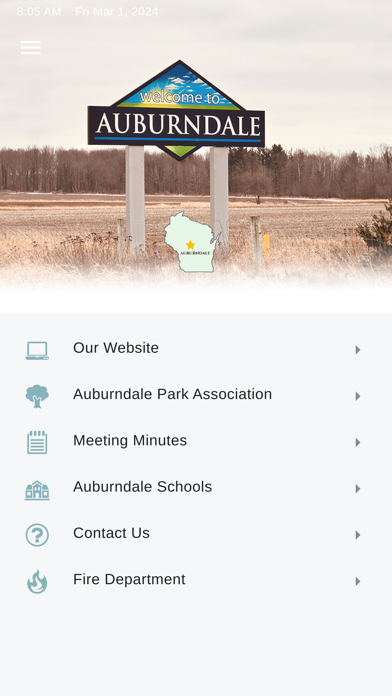 Screenshot 1 of Auburndale Village Alert App