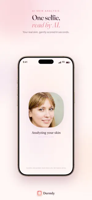 Dermly: AI Skin Analyzer screenshot 1
