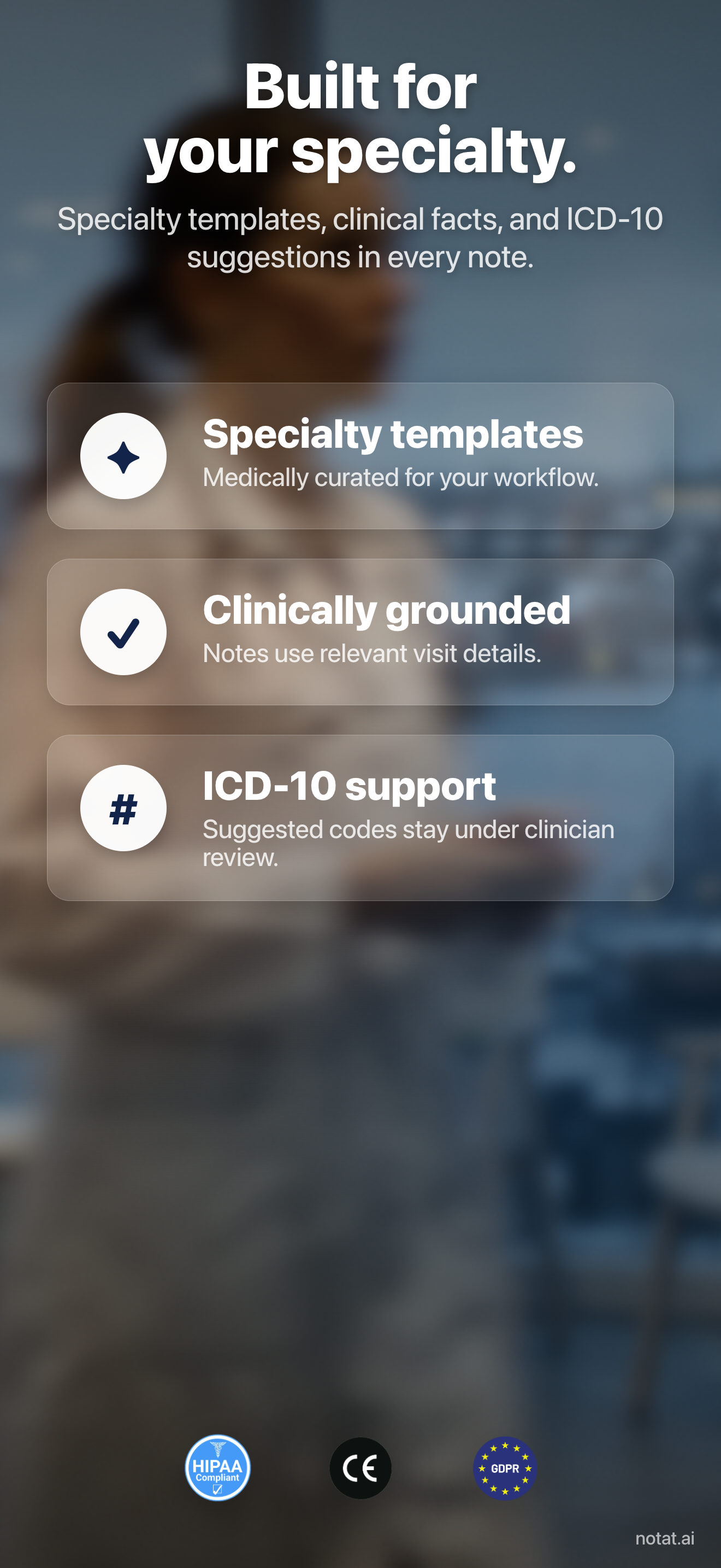 Notat AI - Clinical Assistant screenshot 6