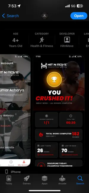 HitnMove App screenshot 4