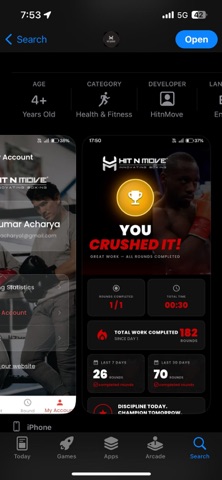 HitnMove App Screenshot 4 of 9