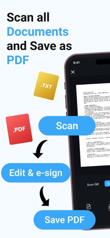 Document Scanner & PDF Scanner iPhone screenshot