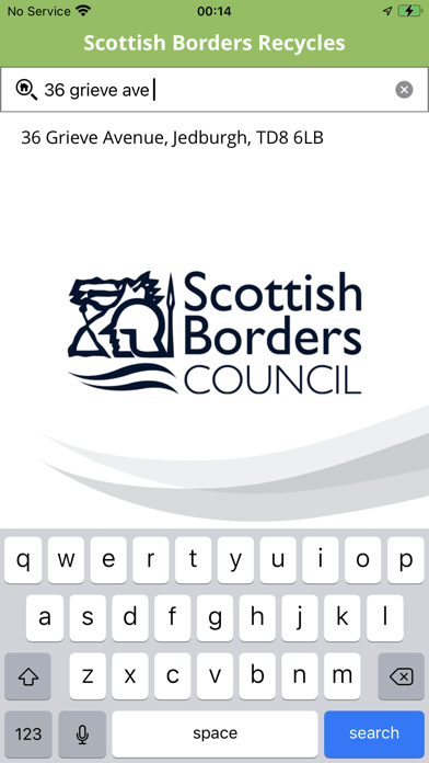 Scottish Borders Recycles Screenshot