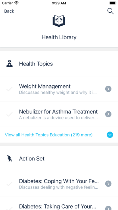 App screenshot