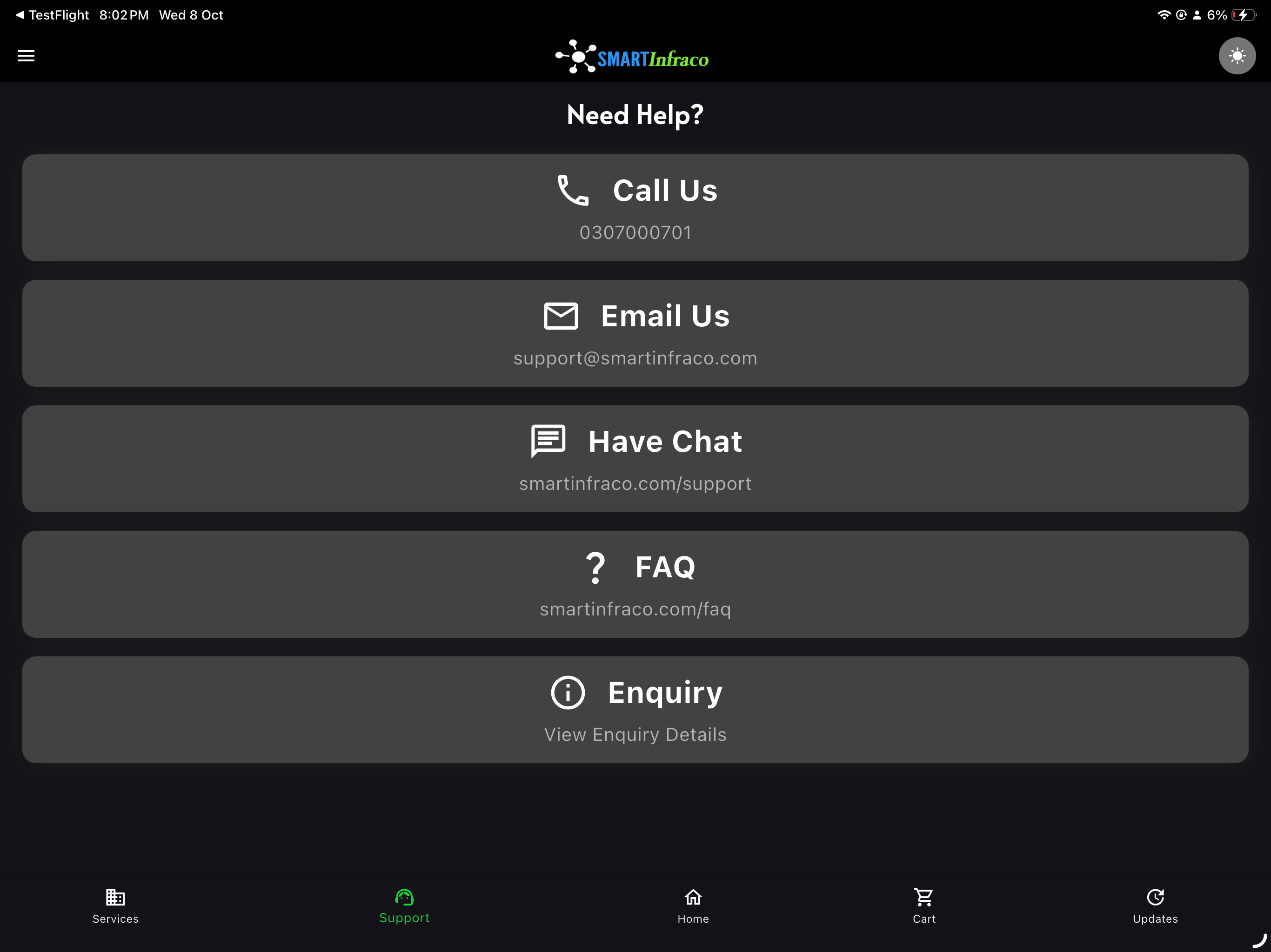 MySmartInfraco screenshot 6