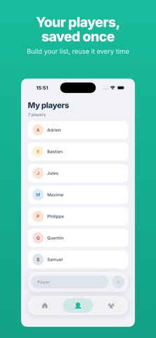 MakeMy Team - Team Generator Screenshot 2 of 5