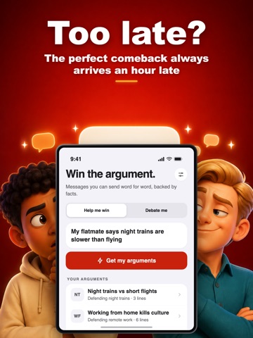 Debate Coach: Win Arguments iPad screenshot