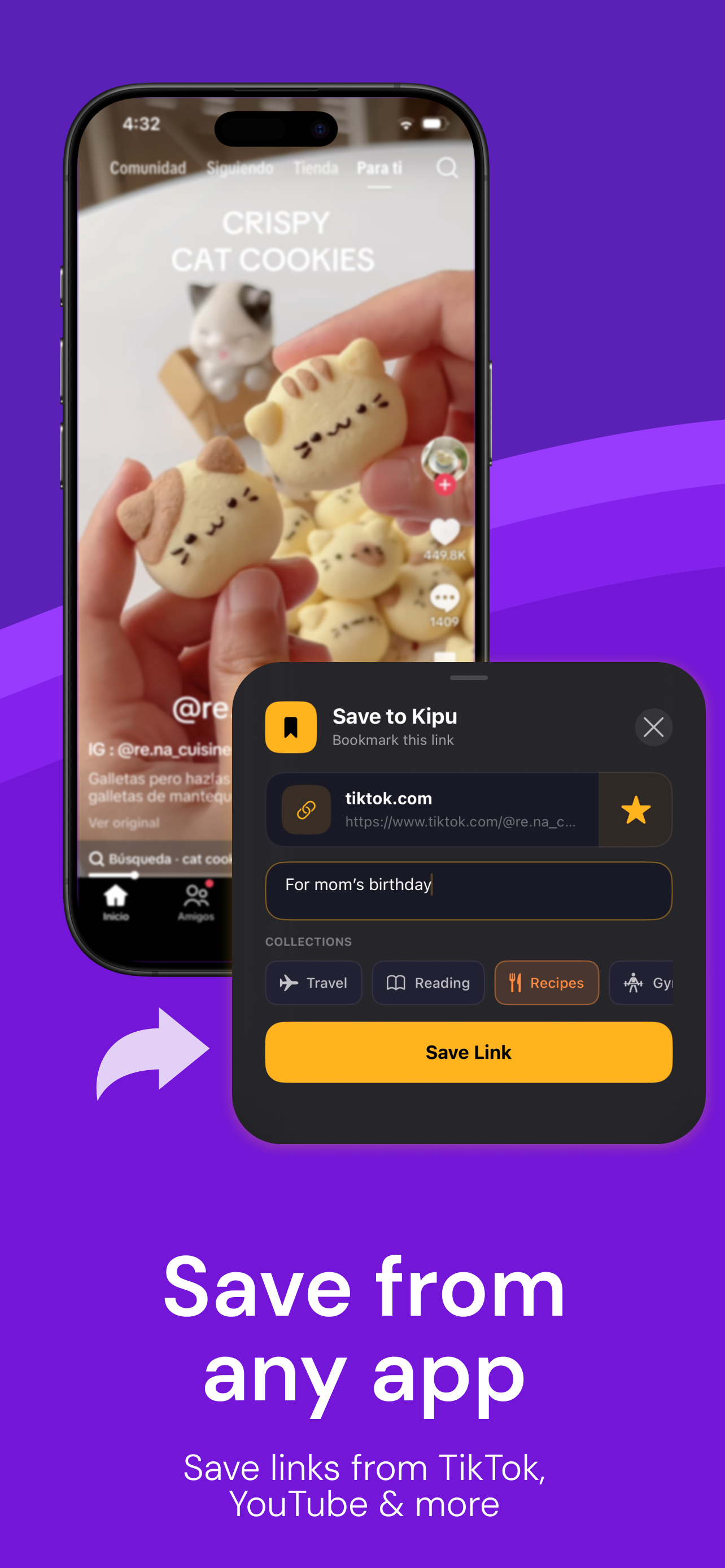 Kipu: Bookmark Manager