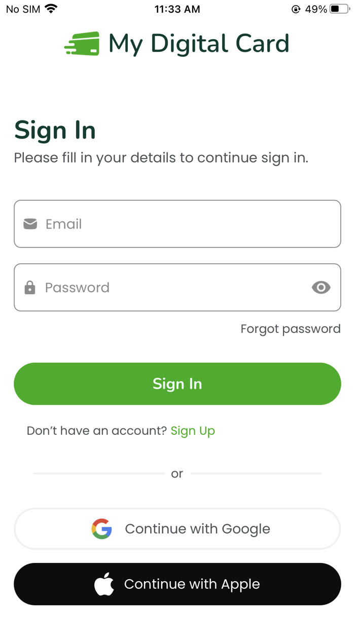 Kitlabs - My Digital Card
