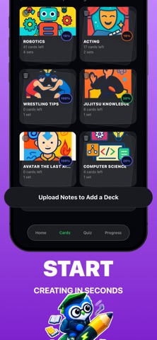 CramWise: AI Flashcards & Quiz Screenshot 8 of 9
