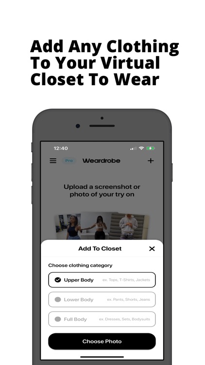 Weardrobe - Virtual Try On