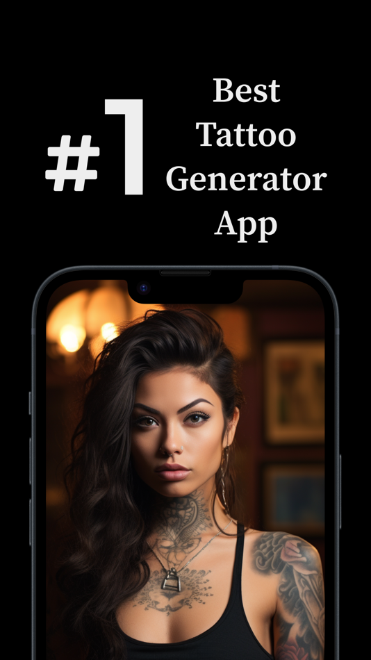 #1. AI Tattoo Design Generator (iOS) 由: BOBY AI YAZILIM ANONIM SIRKETI
