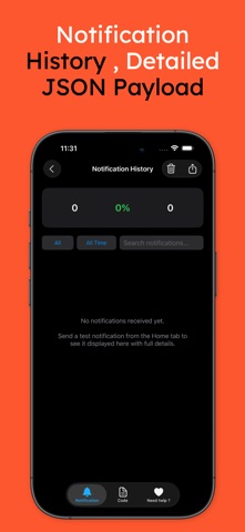 Push Notification - Client iPhone screenshot