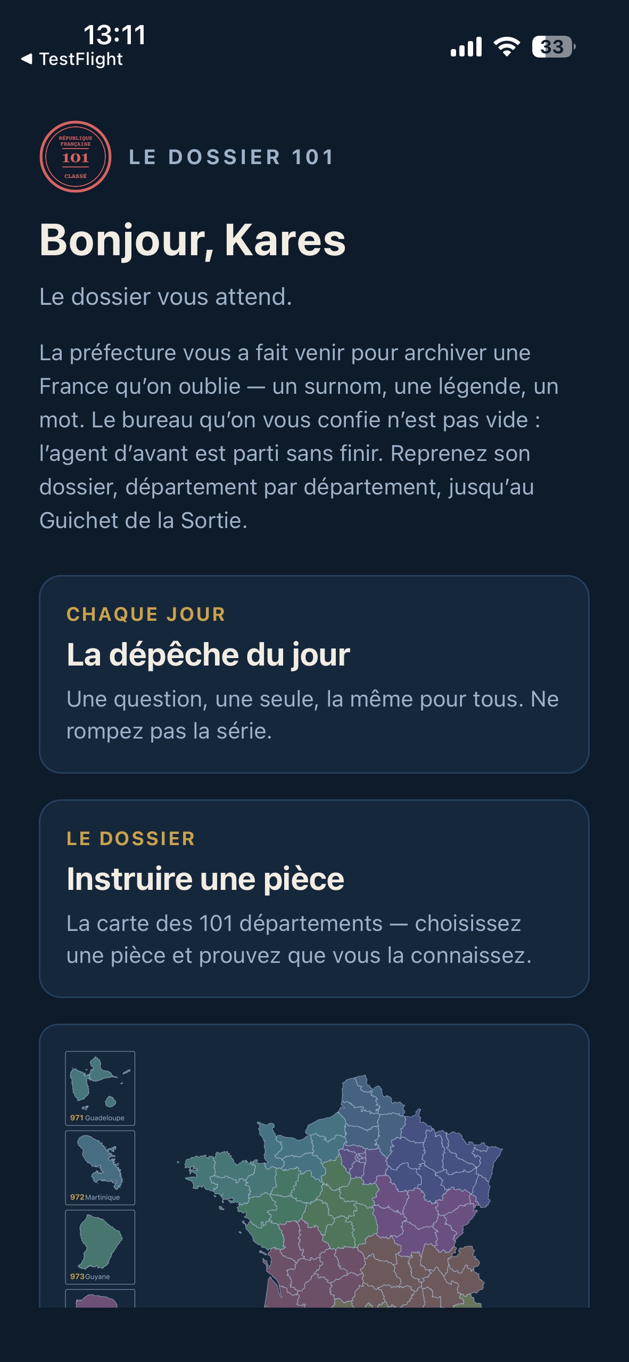 Screenshot 2 of Le Dossier 101