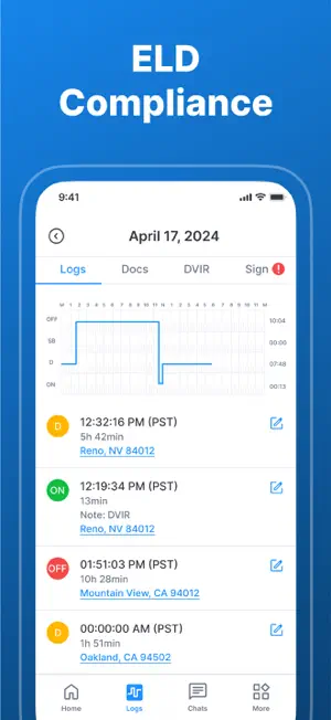 TruckX - Electronic Logbook screenshot 4