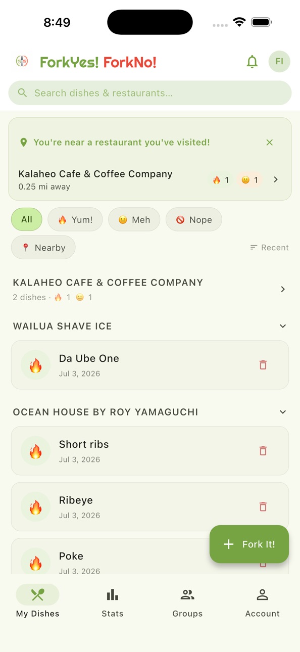 iPhone screenshot