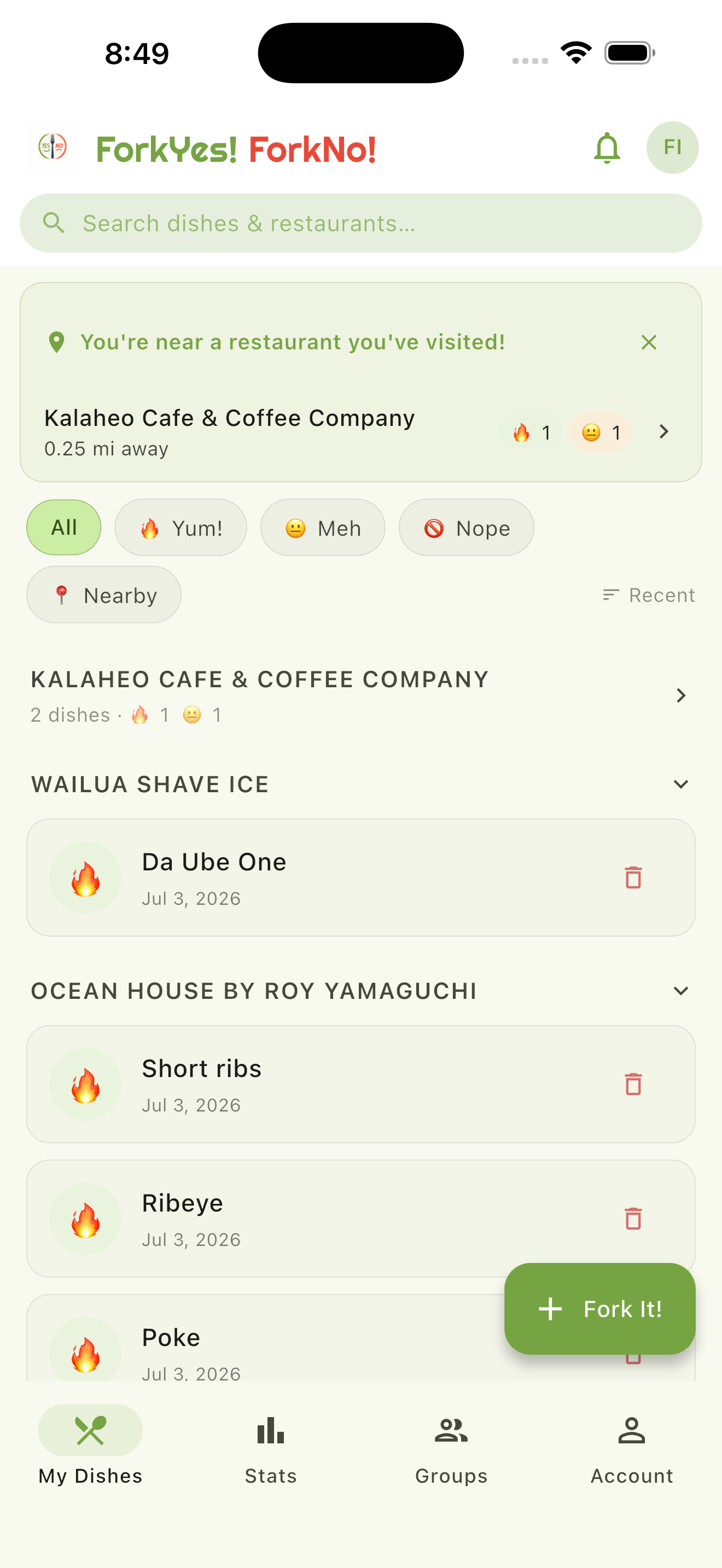 ForkYes!ForkNo! screenshot 3
