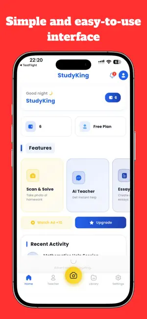StudyKing: Snap & Solve AI screenshot 1