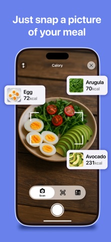 Calorie Counter - Calory AI iPhone screenshot