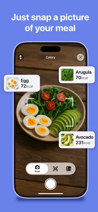 Calorie Counter - Calory AI: Screenshot 2 von 8