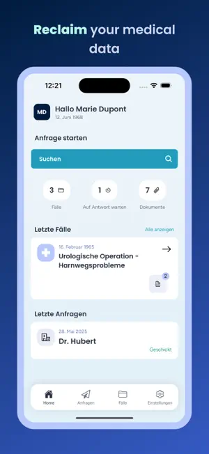 data2u - health screenshot 1