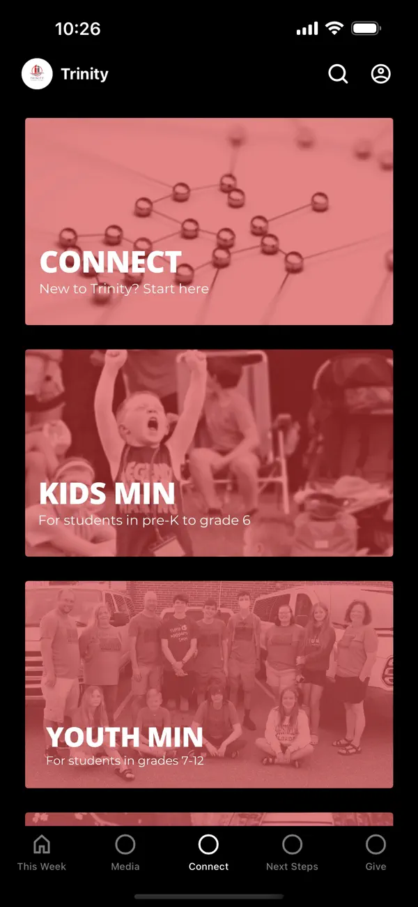 Screenshot #3 pour Trinity UMC App