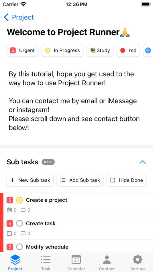 #7. Project Runner (iOS) 由: Wonyoung Jang