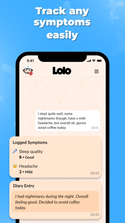 Symptom Tracker: Lolo Health