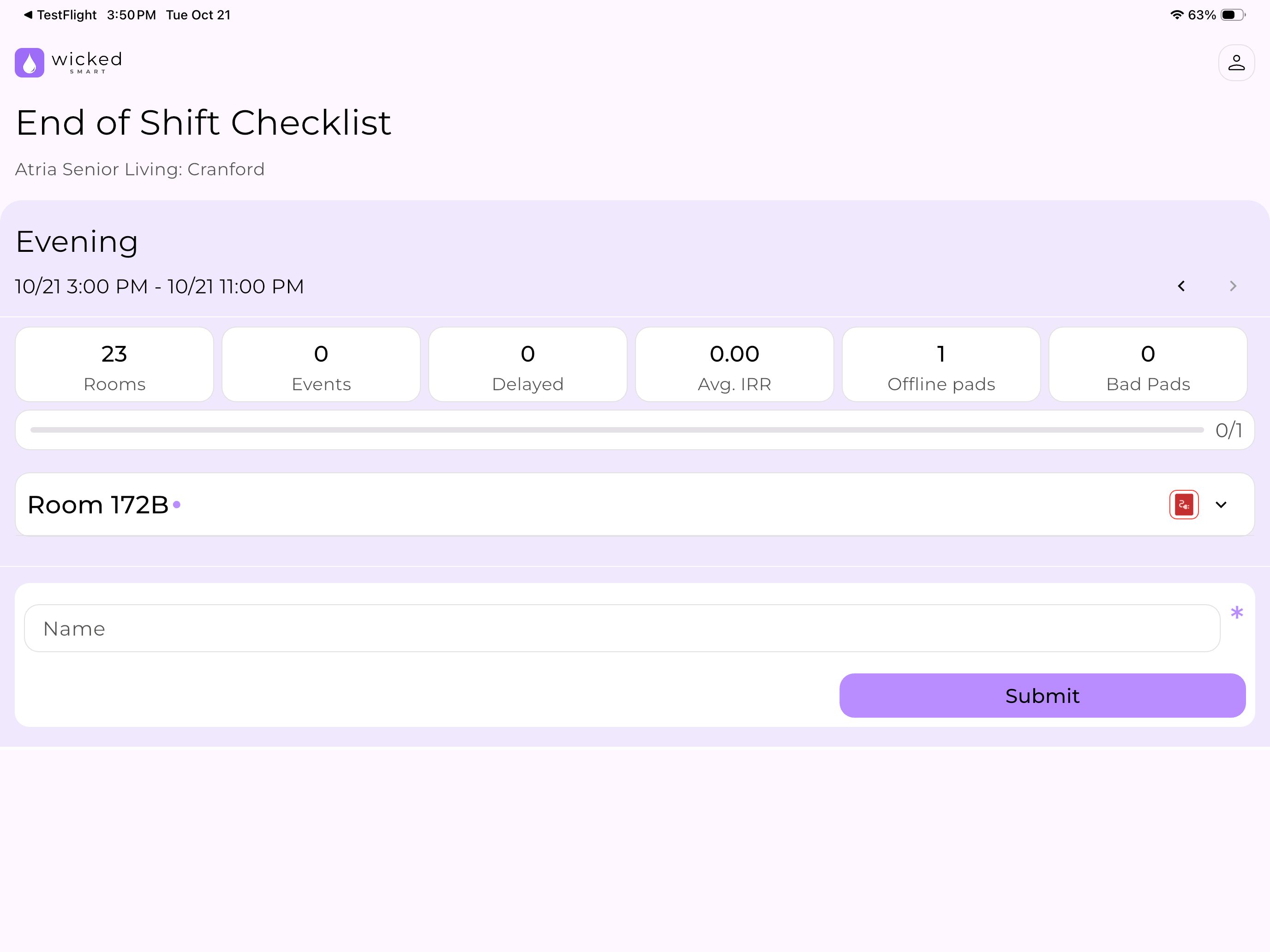 Wicked Checklist