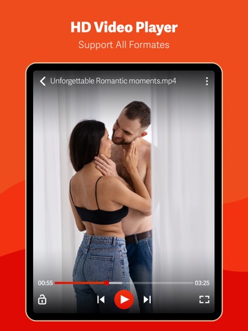 Private Video Browser iPad screenshot 1