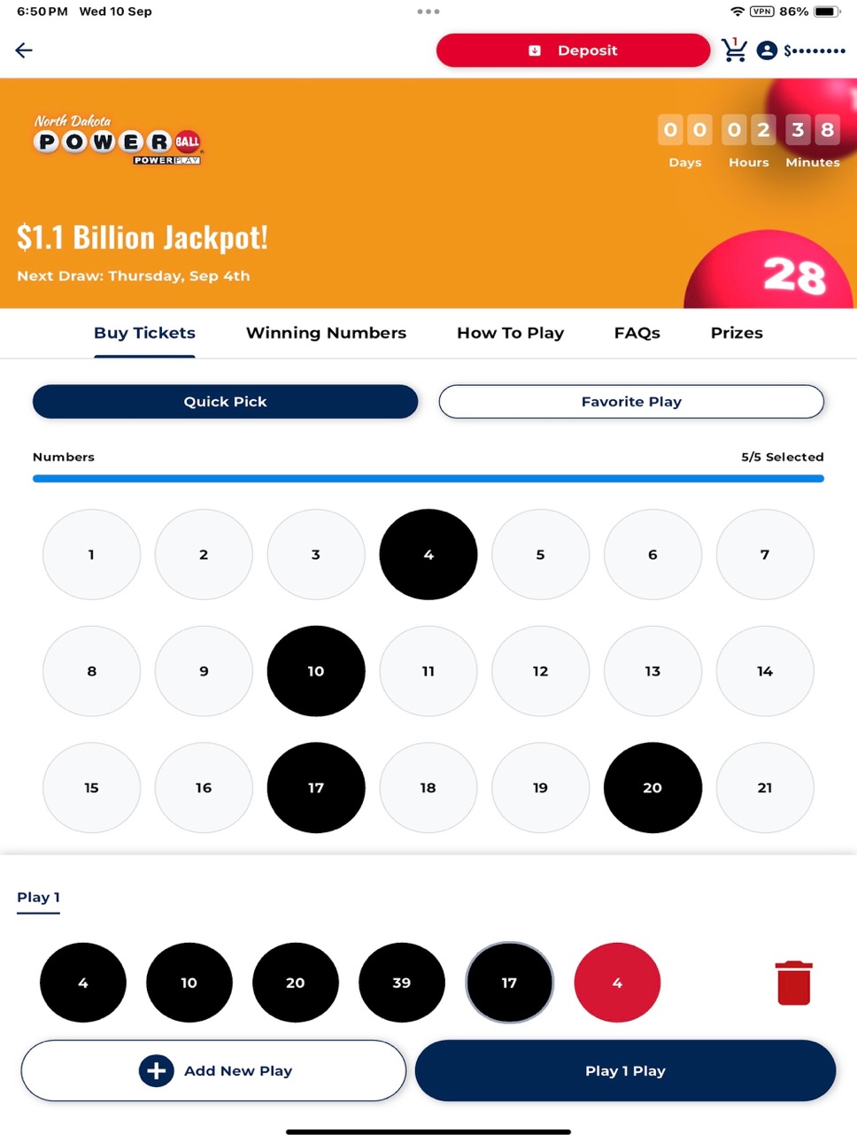 iPad screenshot