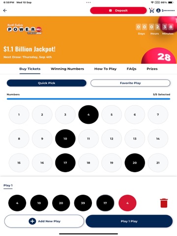 ND Lottery Players Club