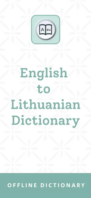 Lithuanian Dictionary screenshot 1