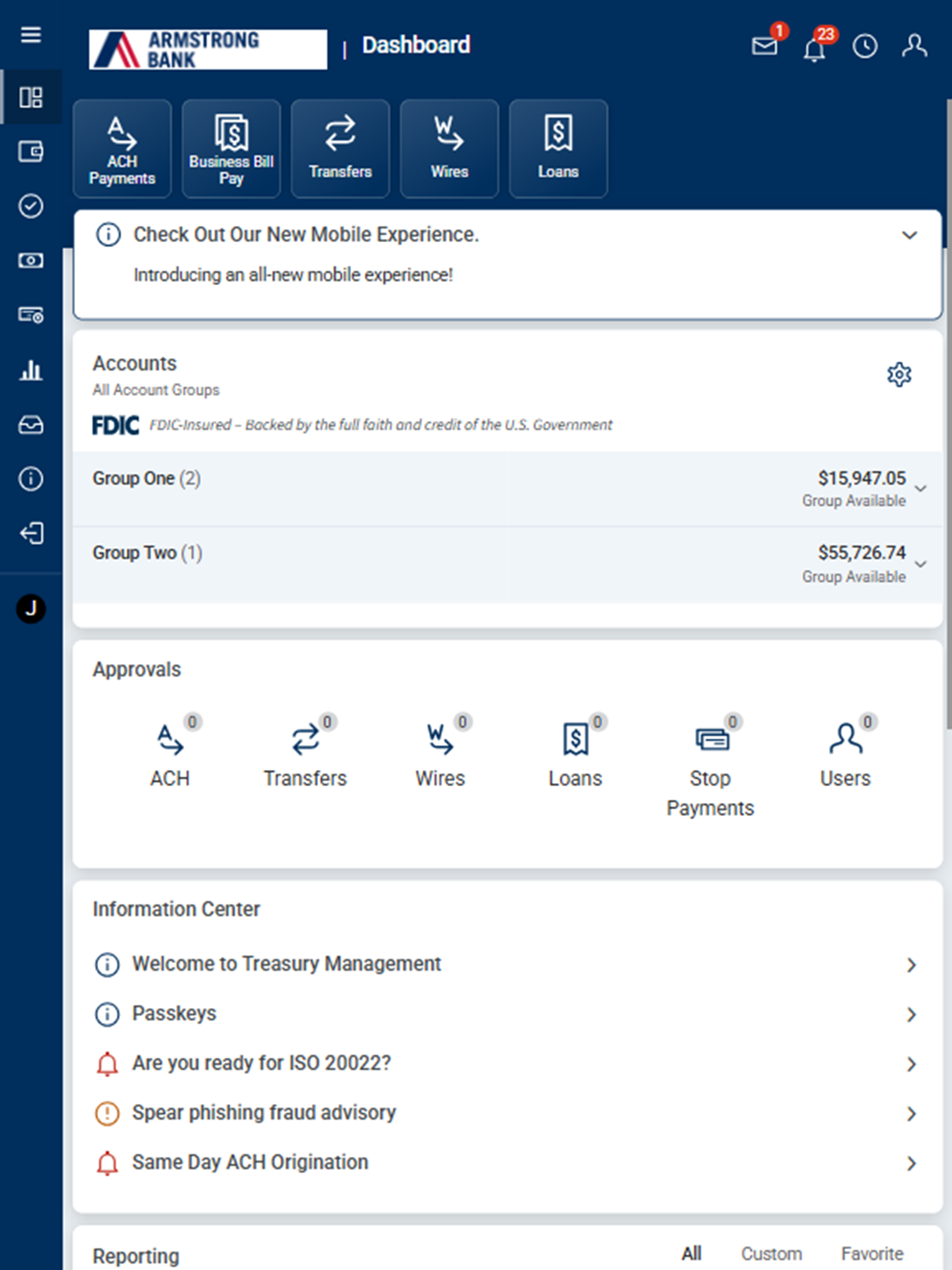 Armstrong Bank Treasury Pro screenshot 4