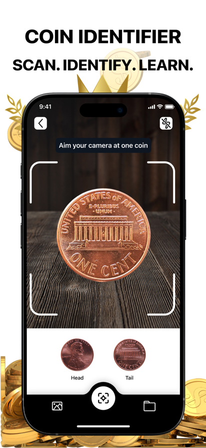 ValueCoin: Coin Identifier App Screenshots