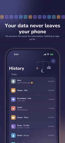 BabyKeep: Baby Tracker & Log Screenshot 8 of 8