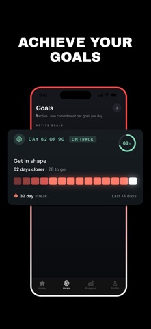 Dialed - Resolution Tracker screenshot