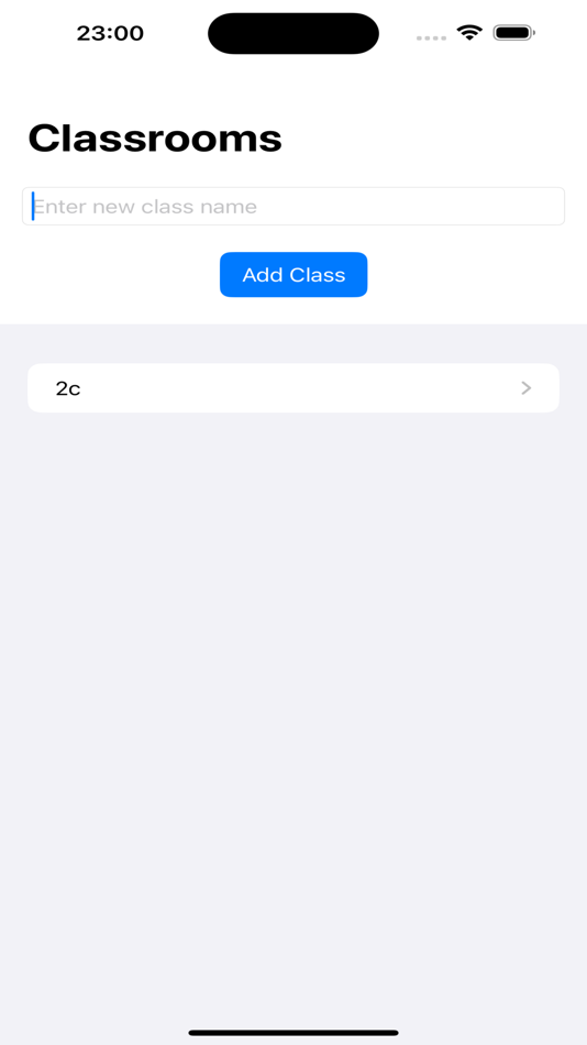 #1. Classroom Tracker (iOS) Podle: benjamin schmolck