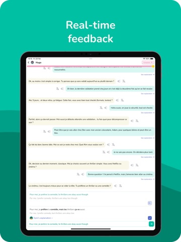 Sylvi: Language Penpals iPad screenshot 2