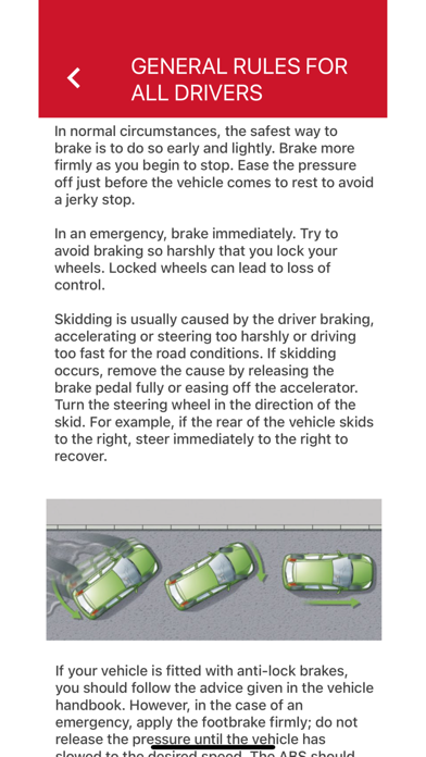 Cyprus Driving Theory Manual Screenshot