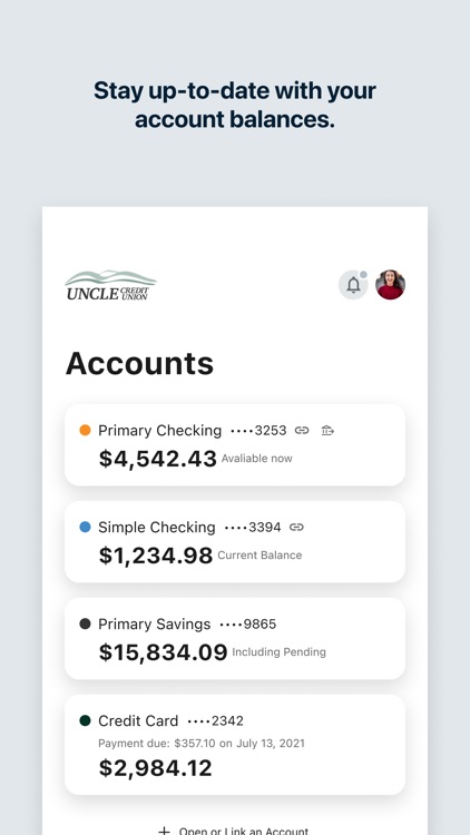 UNCLE Credit Union Mobile
