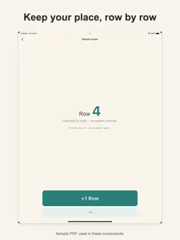 StitchCount: Pattern Counter screenshot 10