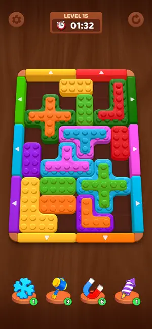 Color Block Puzzle: 3D Jam screenshot 2